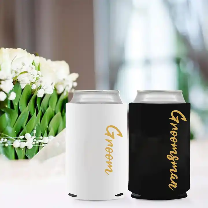 Bachelor Party Favors Can Cooler Sleeves Beer Can